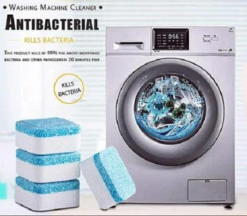 

4 pieces Washing Machine Deep Cleaning Tablets Cleaner Detergent For Effervescent Tablets