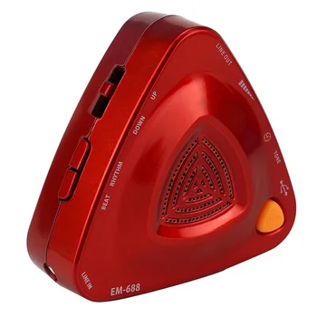 

Electronic Metronome Piano Guitar Violin Drum Wood Tube Stringed Instrument Universal Triple-cornered Metronome Guitar Accessori