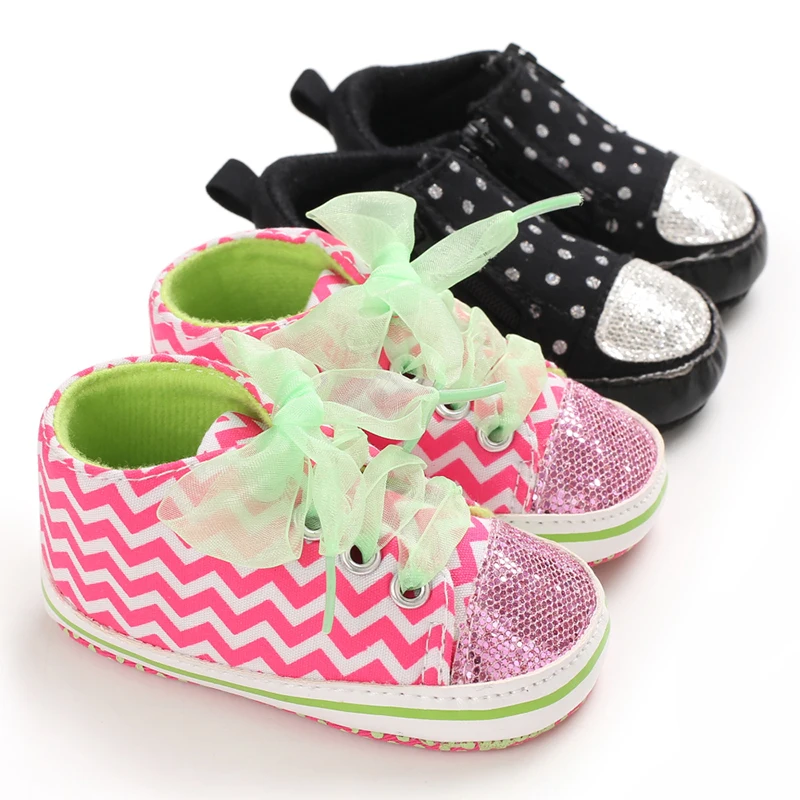 Emmababy; модная детская обувь для новорожденных мальчиков и девочек; кроссовки с мягкой подошвой; нескользящие Прогулочные коляски