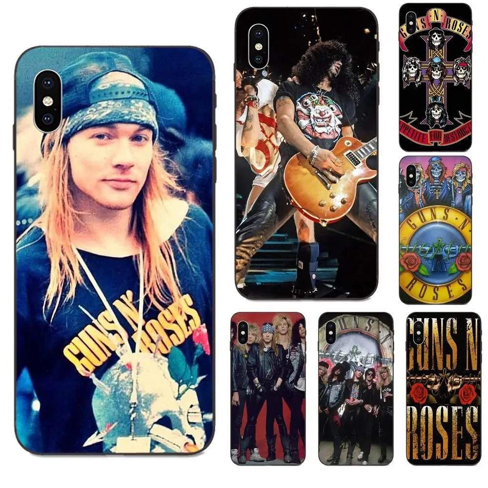 Guns N Roses Rock Band для Apple iPhone 4 4S 5 5S SE 6 6S 7 8 11 Plus X XS Max XR Pro Luxury | Мобильные телефоны и
