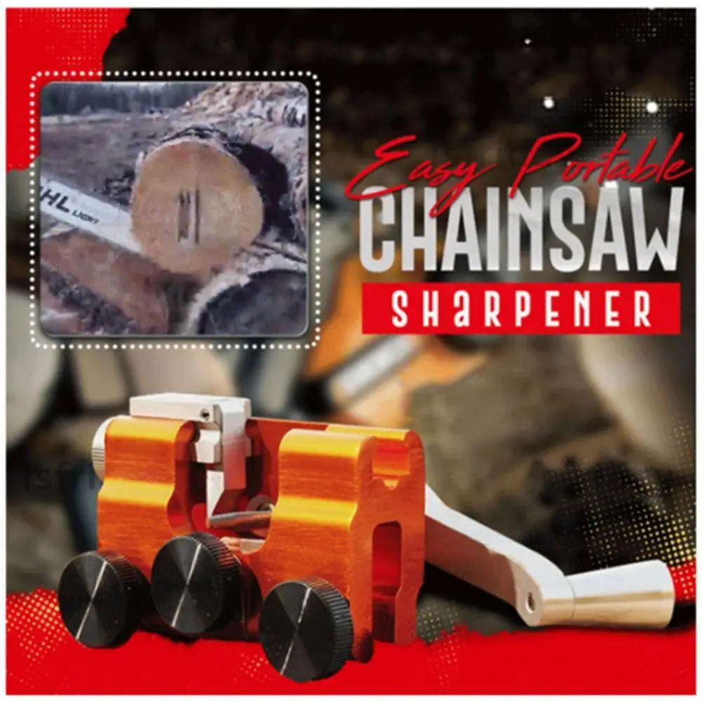 Chainsaw Chain Sharpening Jig Deluxe Easy to Use Suitable for 4 inch Saws and Electric | Дом и сад