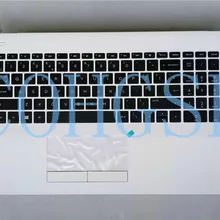 Ноутбук Упор для рук верхнюю крышку чехол белый для hp 15-BR 15-BW 15-BS 250 255 G6 AP204000E10 UK