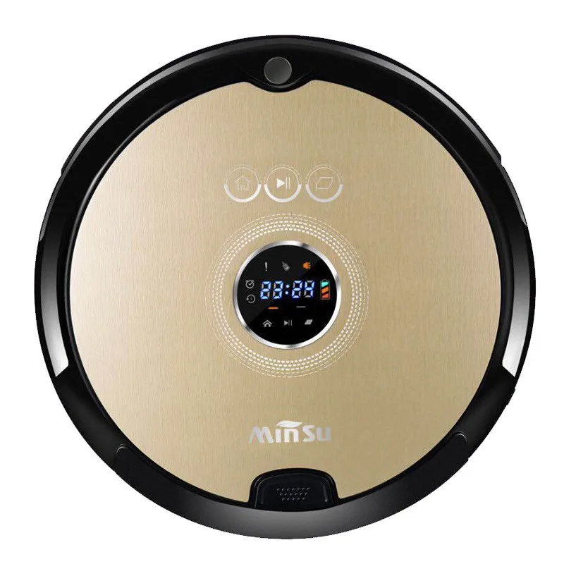 Intelligent Sweeping Robot for Civil Plastics Household Ultra-thin Silent Vacuum Cleaner Automatic Sweeping, Suction and Mopping