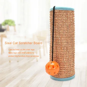 

Sisal Cat Scratcher Board Kitten Mat Pet Play Toy Furniture Climbing Tree Chair Table Mat Protector Cat Grinding Nail Accessorie