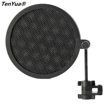 

PS-2 Double Layer Studio Microphone Mic Wind Screen Pop Filter Swivel Mount Mask Shied For Speaking Recording