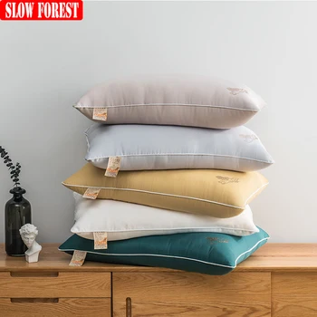 

Slow Forest Soy Fiber Pillow Modal Fabric Body Pillow Bedding Rectangle Bed Pillows