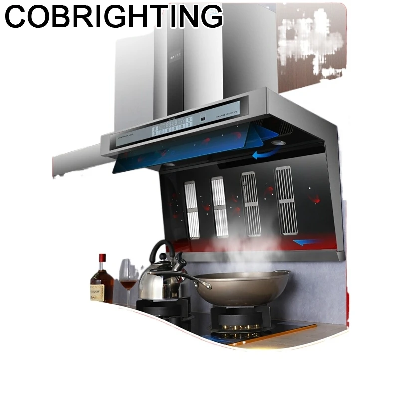 free shipping!!!- Ilation Fan Smoke Suction Machine Cucina Hotte
Aspirante Dunstabzugshaube Kitchen Ventilator Rook Afzuiging Cappa
Range Hood
