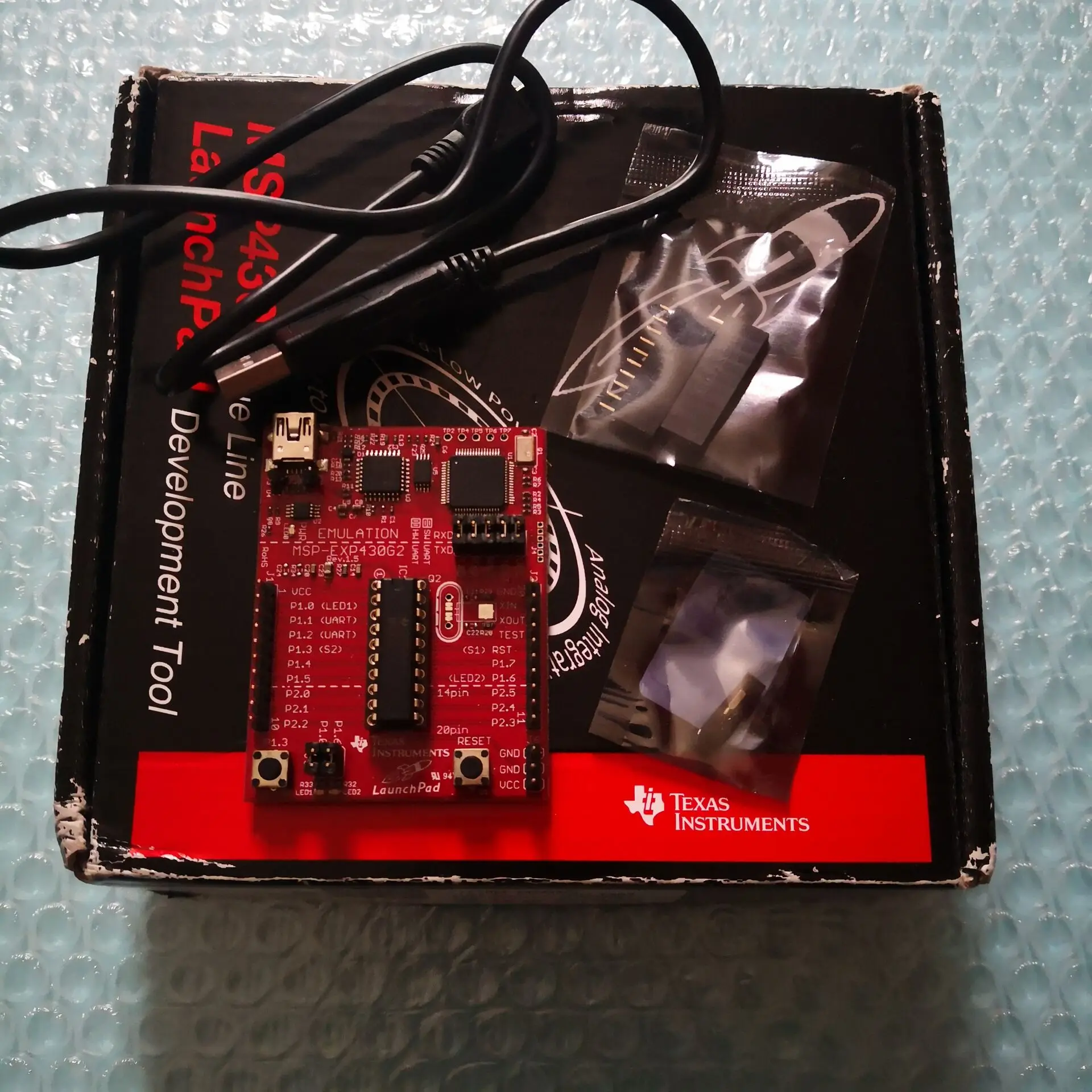 Ti msp430 макетная плата msp-exp430g2 launchpad