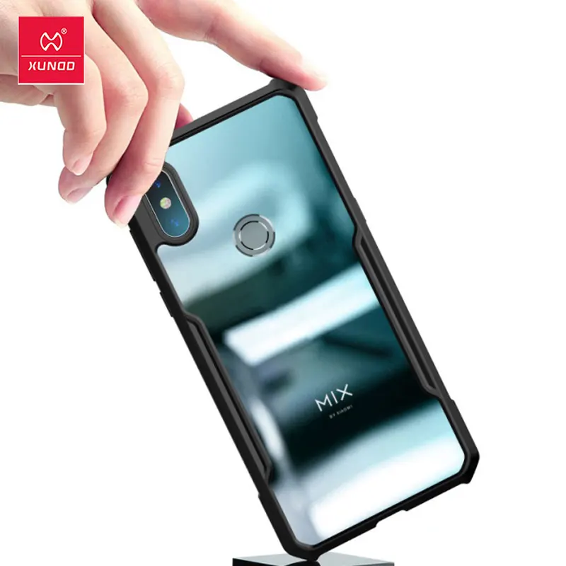 Чехол Xundd для Redmi Xiaomi MIX3 MI3 противоударный Прозрачный чехол телефона силиконовый