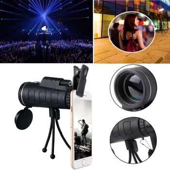 

Telescope Smartphone Portable Telescope 4K 40X60 Mobile zoom Telescope Super Telephoto Zoom Monocular Celestron binoculares
