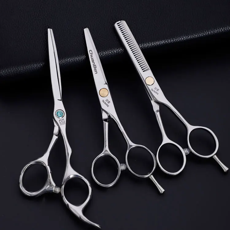 

5-Inch Profession Hairdressing Scissors Zhangjiagang Scissors Factory Hairdressing Tool Kit Combination Customizable