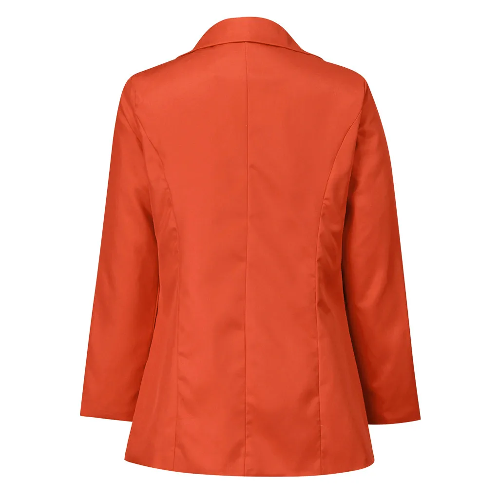 Для женщин куртка осень Для женщин куртка Осенне-зимняя Дамская обувь с длинным рукавом деловая модельная одежда кардиганы, пальто костюм длинная куртка Для женщин Куртки