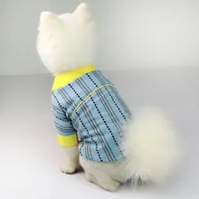 Мягкая футболка для собак с круглым вырезом, модные новые костюмы для домашних животных, весенние и летние дышащие простые Стильные маленькие и средние размеры, одежда для собак