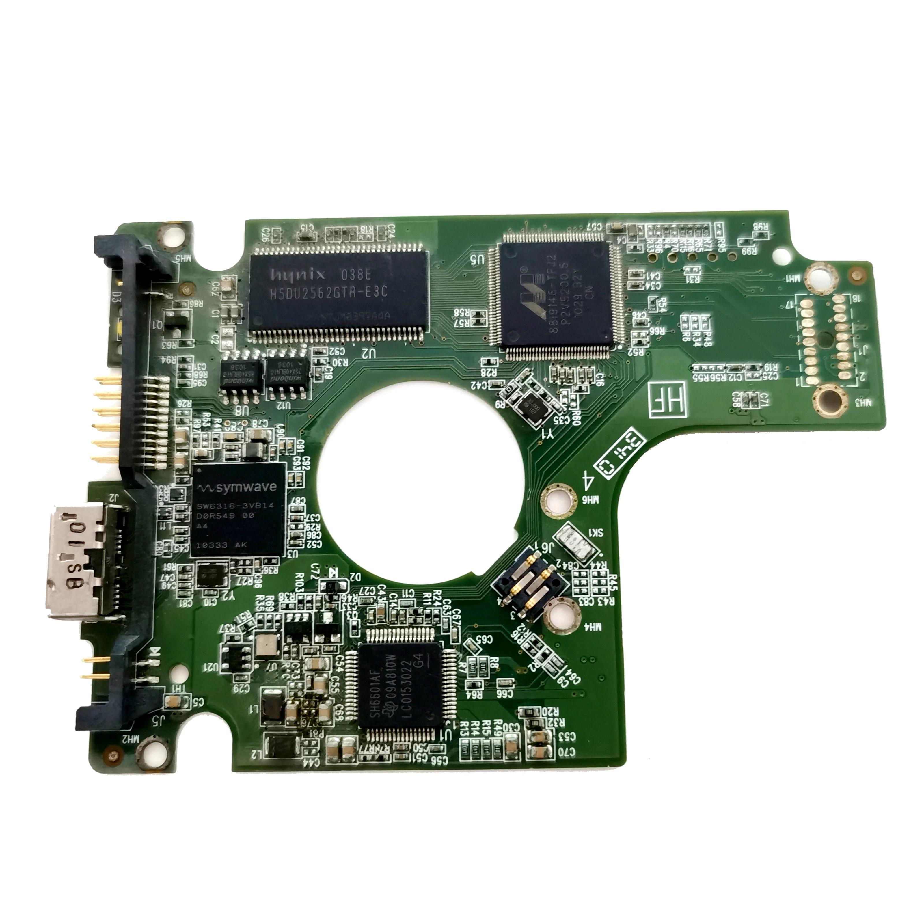 

PCB logic board 2060-771737-000 REV A/P1 for WD 2.5 USB hard drive repair data recovery WD3200BMVW 2060-771737-000