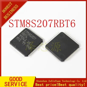 

10PCS STM8S207RBT6 STM8S207 RBT6 LQFP-64 8 bit microcontroller 128K flash memory
