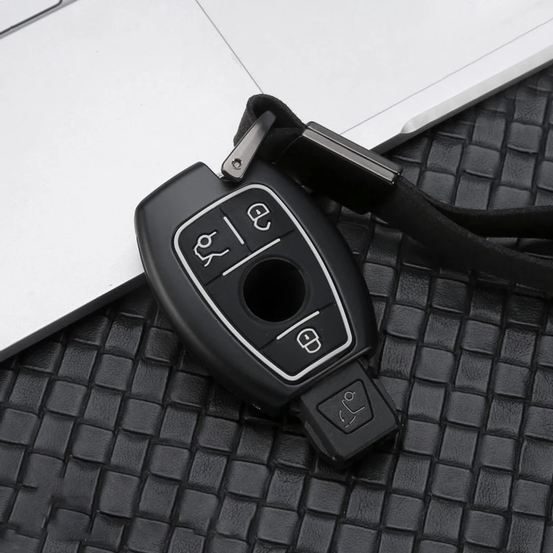Цинковый сплав автомобильный чехол для дистанционного ключа для Mercedes benz A B R G класс GLK GLA W203 W204 W251 W205 W463 W176 GLC GLA CLK E200 W463