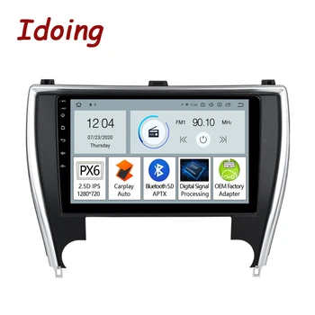 

Idoing 10.2"PX6 Android Car Radio Player ForToyota Camry US Version 7 XV 50 55 2014-2017 GPS Navigation Carplay Auto Bluetooth