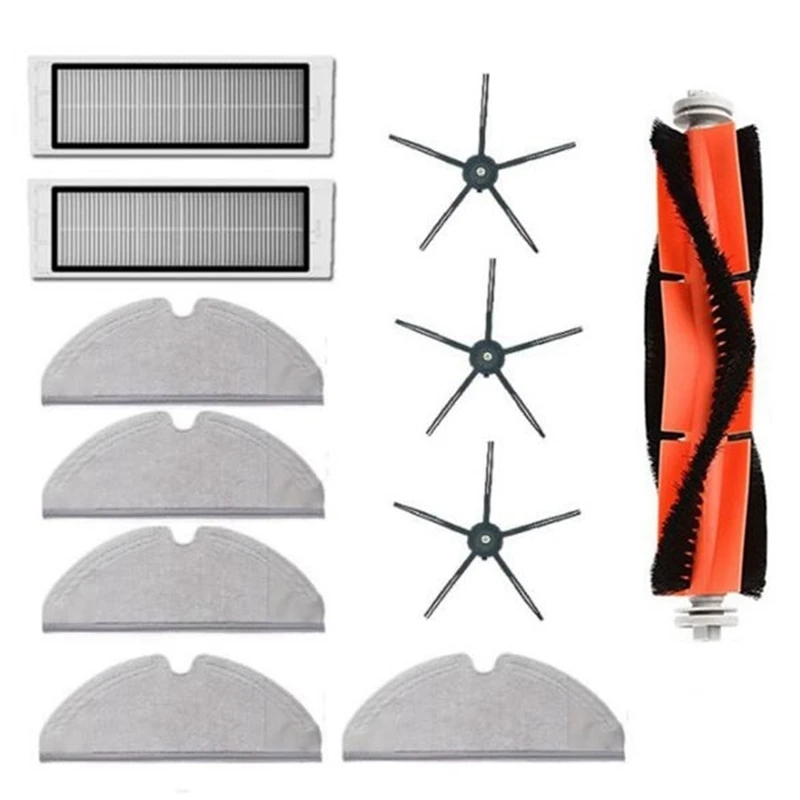 Main Brush Washable HEPA Filter for Xiaomi Roborock S6 S60 S65 S5 S50