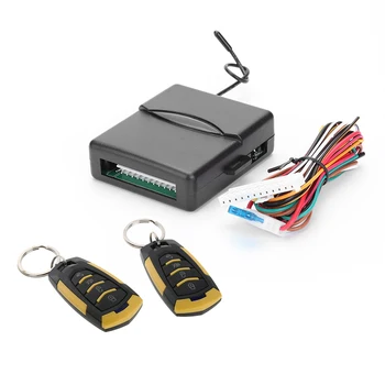 

Universal 12V Car Remote Central Door Lock Kit Auto Keyless Entry Alarm System Central Locking 406/T112 Car Accessories