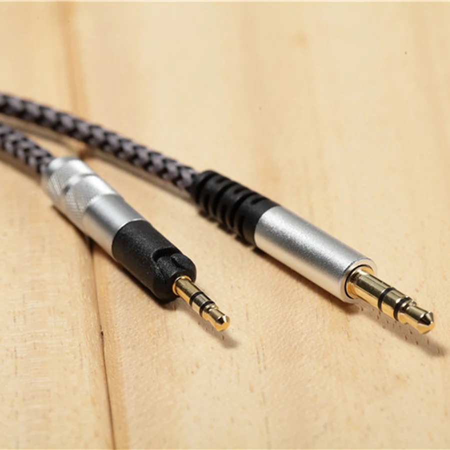 Replacement Cable Cord for Sennheiser HD598 HD558 HD518 HD 598 Headphone Headset 3 5mm to 2 5mm Stereo Bass Audio Cables