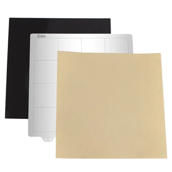 

3D Printing Accessories Prusa I3 220X220Mm Hot Bed Platform Steel Plate + netic Sticker B Surface + Pei For Wanhao Anet A8 A6
