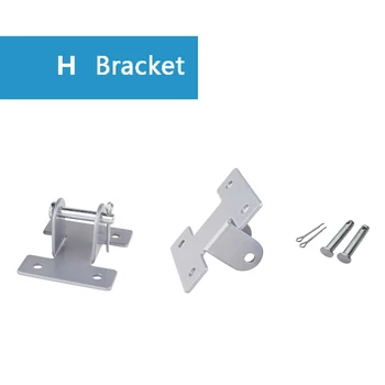 

H bracket Linear Actuator Bracket Metal Material Electric Push Rod Motor DC Reciprocating Motor Portable Mounting Bracke