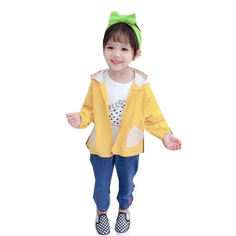 

New Printing Spring Autumn Children Casual Clothes Boy Girls Hooded T Shirt Jacket Pants Sport Suits Fashion Toddler Tracksuits