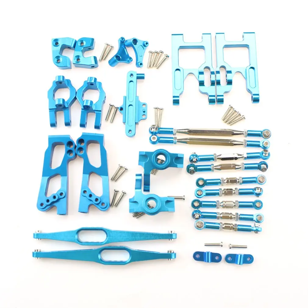 

For HSP RC 1:12 12428 Crawler Car Monster Truck Upgrade Parts Package Blue Parts & Accs Aluminum Alloy Blue