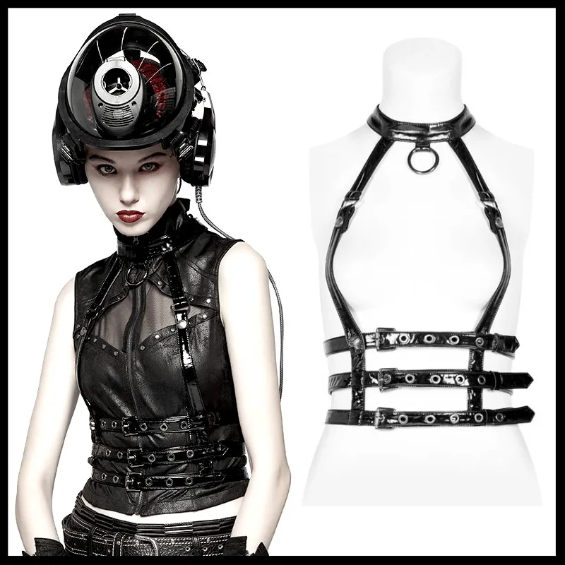 

PUNK RAVE Women Steampunk Spine Shaped Clothes Accessory Gothic Fashion Stage Perform Waist Belt