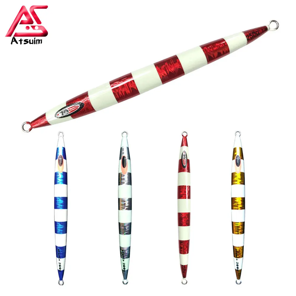 Как быстрая приманка для джиггинга светящаяся 100g150g200g250g300g 400 г скорость падения