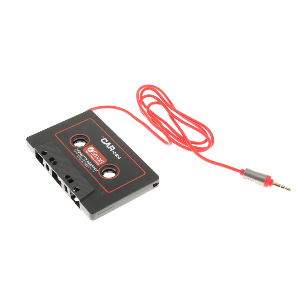 Аудио Кассетная Лента Стерео адаптер 3,5 мм разъем для MP3 MP4 CD плеера