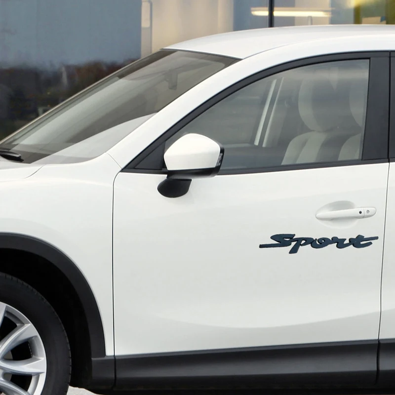 

Metal 3D Sticker Auto Trunk Fender Decoration Decal Badge Car Styling Exterior Trim Accessories Car SPORT Logo