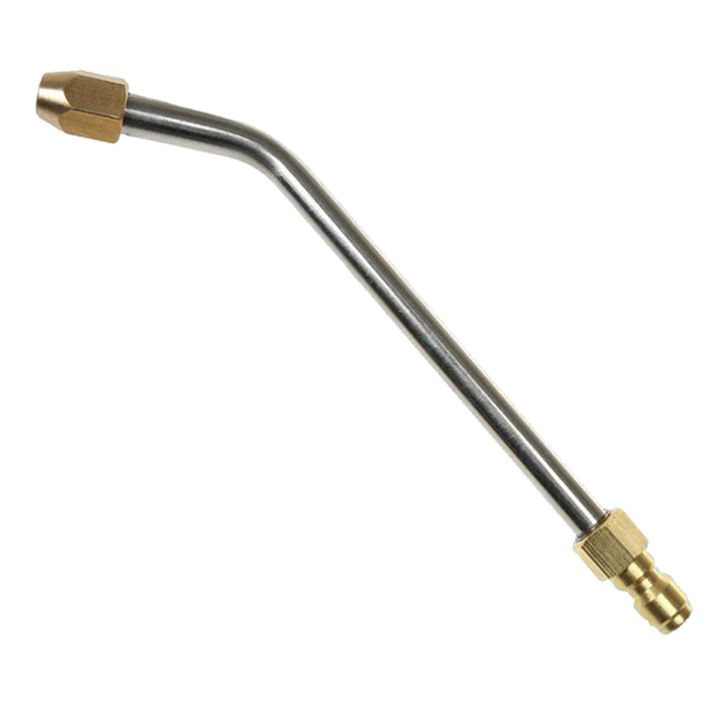 

8'' Long Pressure Washer 25° Wash Nozzle Angled Lance Extension 3600PSI