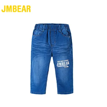 

JMBEAR new children's jeans girls spring and autumn models loose tide big boys boys casual long pants