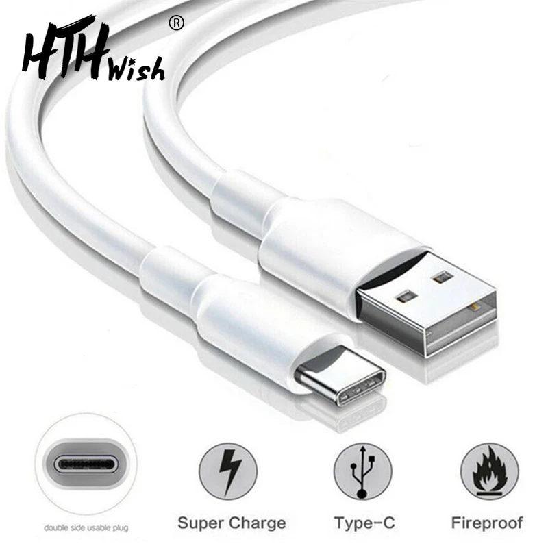

USB type c cable 100cm Charging cable quick fast charge USB Type C for Samsung galaxy S8 s9 Plus note 8 note 9 A7 A8 dash charge
