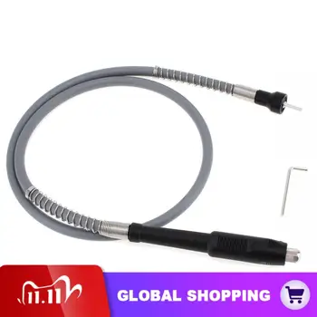 

Universal Flexible Flex Shaft with Keyless Chuck 1/8 inch 3.175mm Connector for Electric Grinder Rotary Power Tool Accessories