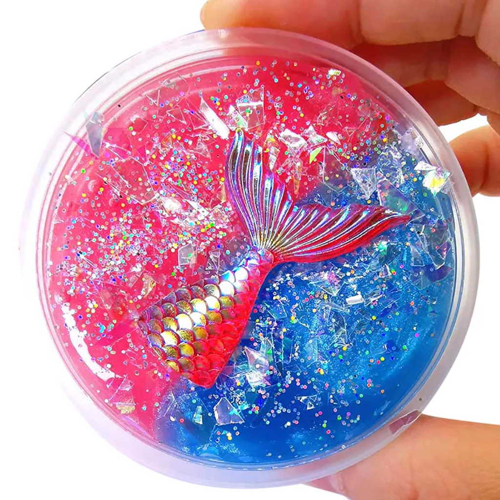 60 мл рыбий хвост аромат облако грязь Шарм смешанный цвет глиняная игрушка