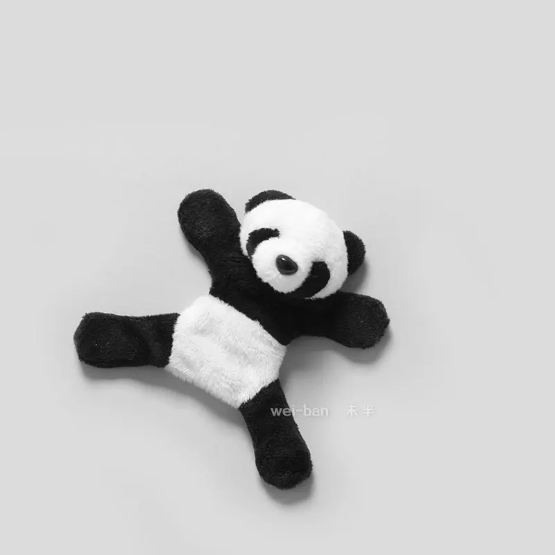 Sichuan Чэнду черно-белая панда холодильник стикер плюшевая магнитная наклейка Китай Национальный клад подарок