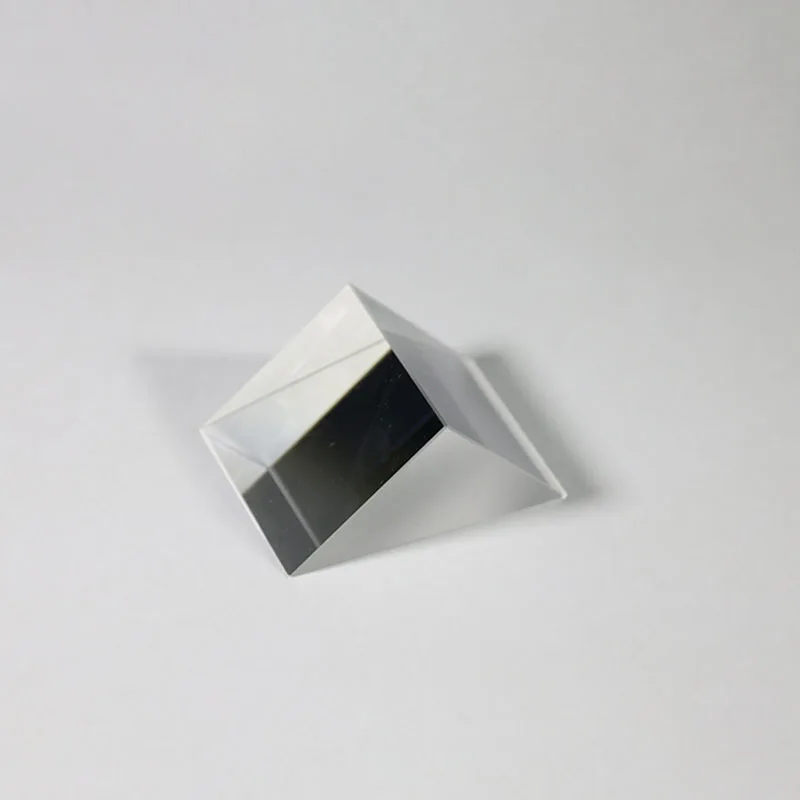 90*90*90mm/3.54in right-angle reflection laser experimental optical prism without aluminum coating | Инструменты