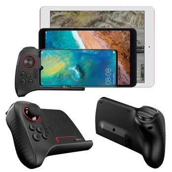 

G5 One-Handed Wireless Bluetooth Gamepad PUBG Mobile Controller Game Joystick Trigger Button For IOS Iphone Tablet Ipad