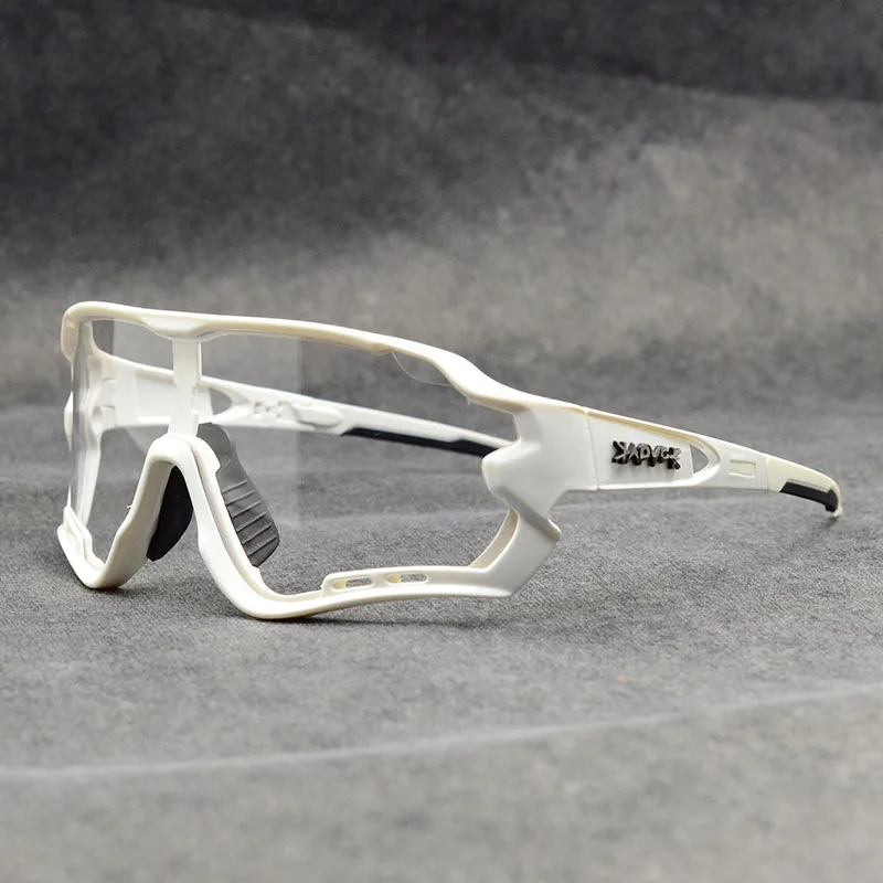 Мужские/женские фотохромные велосипедные солнцезащитные очки с 1 линзой, очки для спорта на открытом воздухе, велосипедные очки, велосипедные очки для пешего туризма, рыбалки, MTB - Цвет: 13