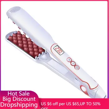 

Hair Straightener New Hair Volumizing Iron Flat Iron Hair Straightener Digital Flat Iron with LCD Display Hair Styling Tools
