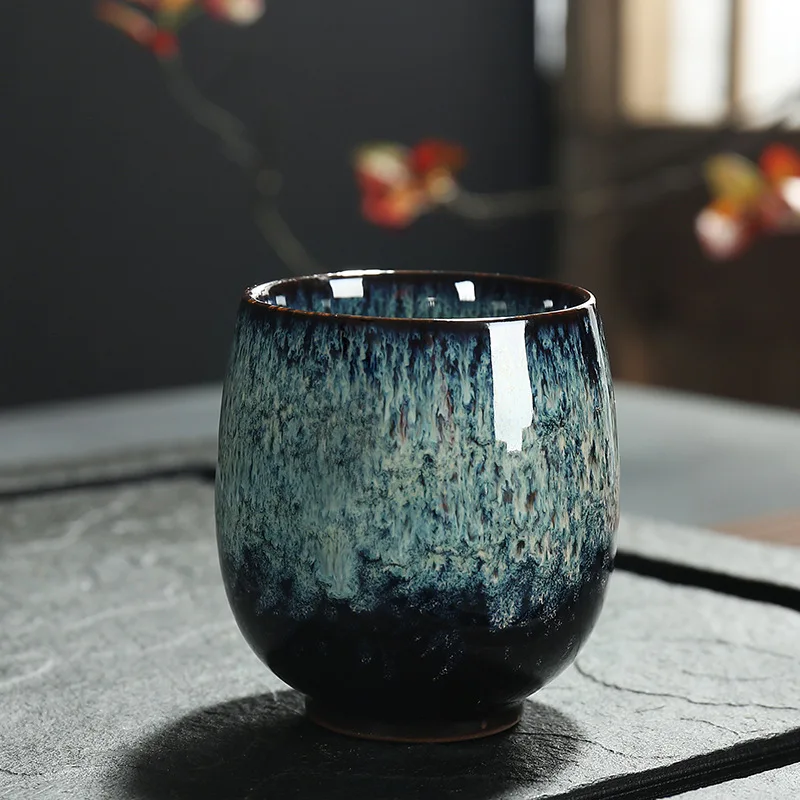 LUWU ceramic china tea cup kiln change ceramic home tea cup Chinese kung fu 150ml