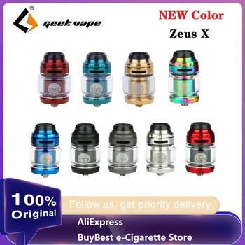 

GeekVape Zeus X RTA 4.5ml/ 2ml Capacity Tank Supports Single/dual Coil Building E-cigarette Vape Tank VS Zeus Dual/ AMMIT MTL