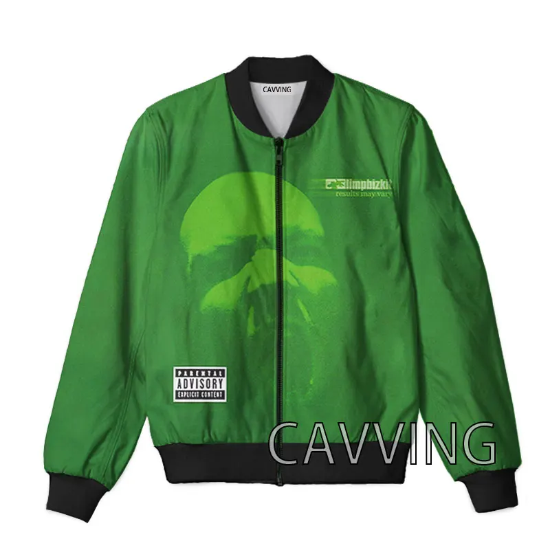New Fashion Women/Men's  3D Print  Limp Bizkit  Zipper Bomber Jackets Men Overcoat Mens Coat Zip Up Jackets 3