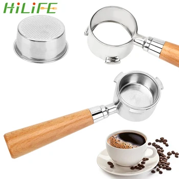 

HILIFE For Espresso Machine for Delonghi EC680/EC685 Filter 51MM Replacement Filter Basket Coffee Bottomless Portafilter