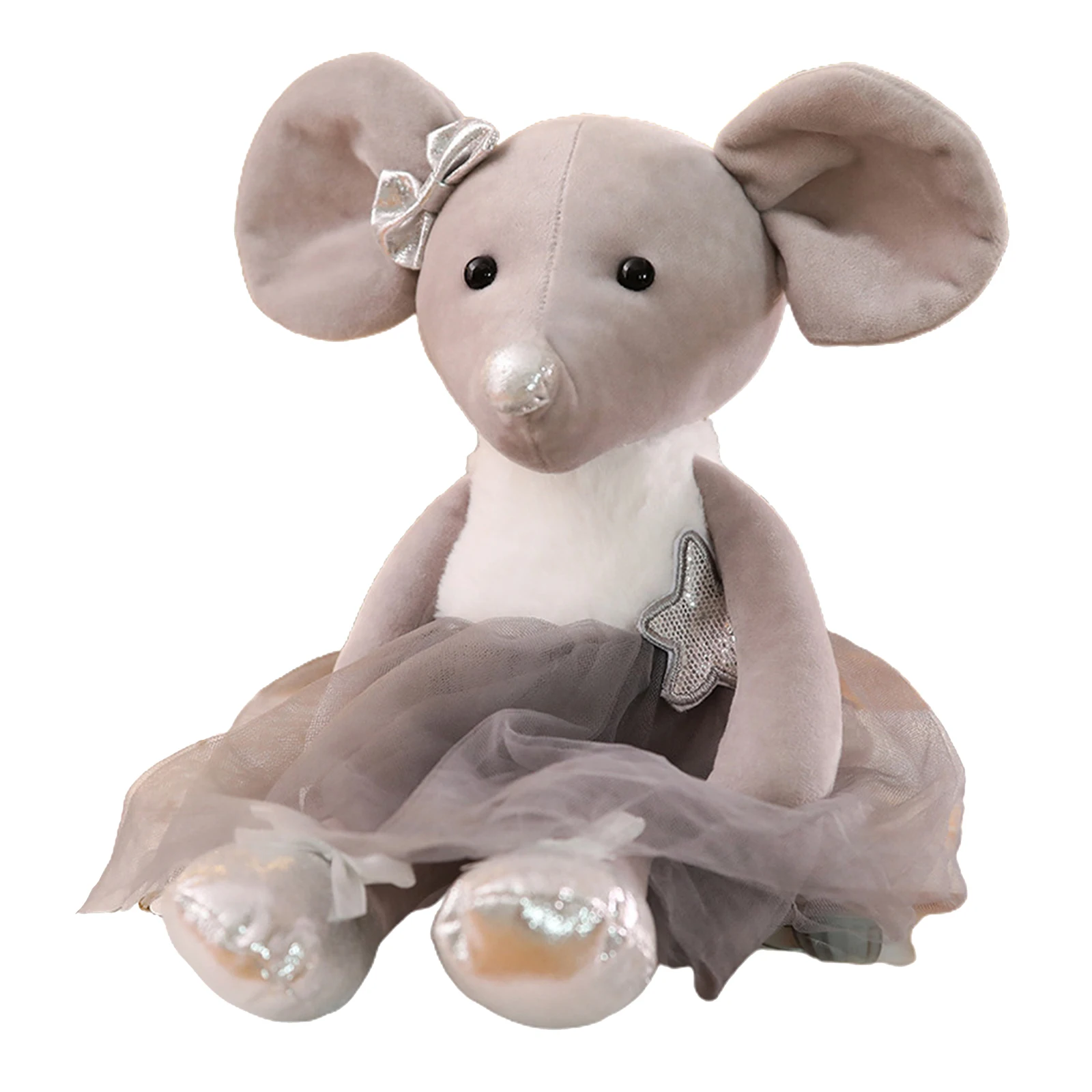 Plush Toys Cartoon Stuffed Ballet Mouse Dolls Soft Children Gifts Ornaments Plush Toys Cartoon Stuffed Ballet Mouse Dolls Soft Children Gifts Ornaments