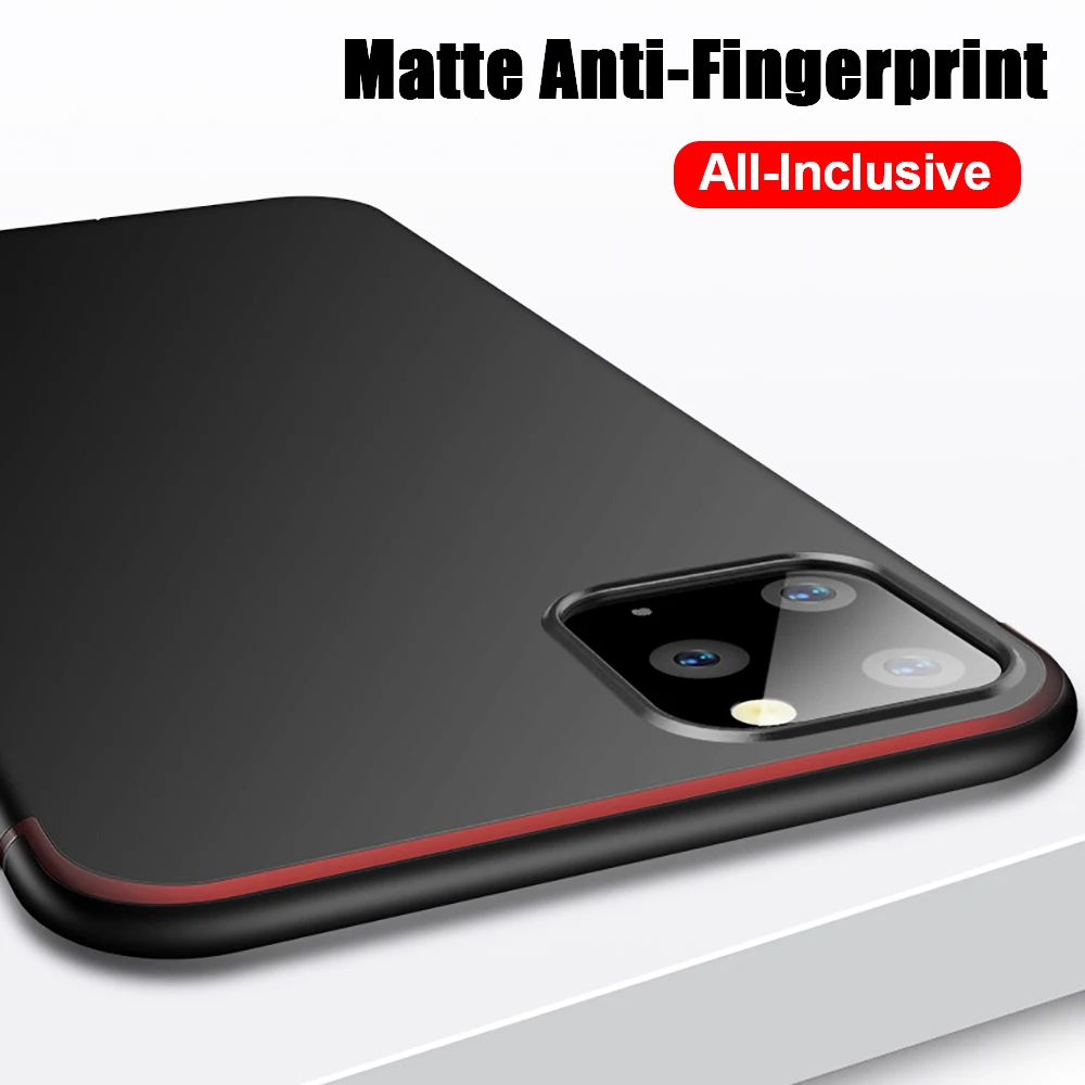 Силиконовая в цветах радуги чехол для iPhone 11 Pro матовый Forsted Max мягкий TPU Coque Shell Funda |