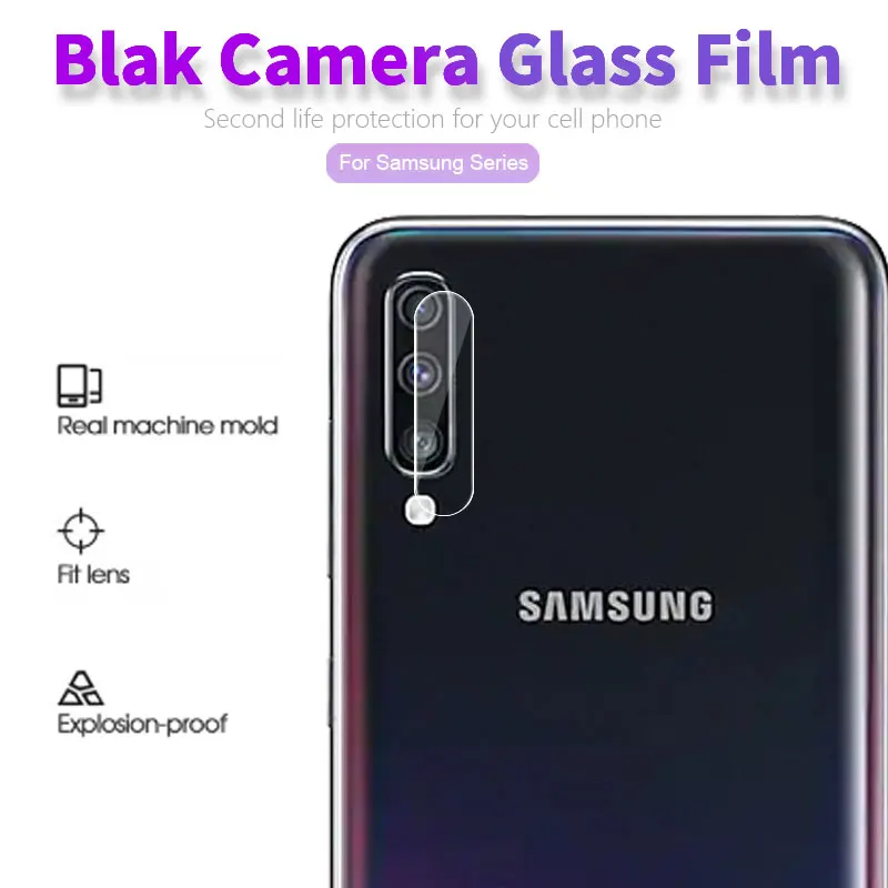 Camera Lens Tempered Glass For Samsung A7 A8 Plus Star 2016 2017 2018 A7000 A70 Back Rear Protector Film | Мобильные телефоны и