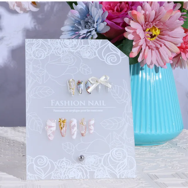 Acrylic Tabletop Acrylic Nail Art Display Irregular Board Transparent Nail Art Showing Holder, Acrylic Dust-proof Display Board 1sheet